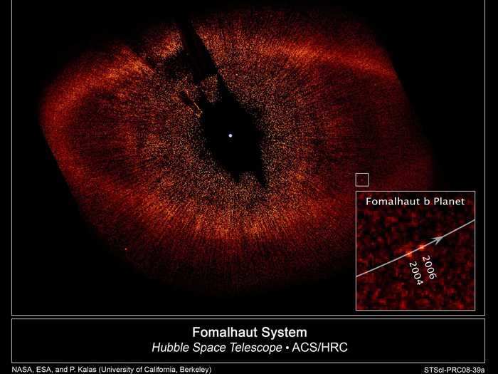 Planets circling other stars are too far away and too small for Hubble to photograph. But the telescope has nonetheless made important discoveries about these exoplanets.