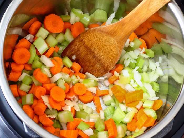 You might be chopping your vegetables too small.