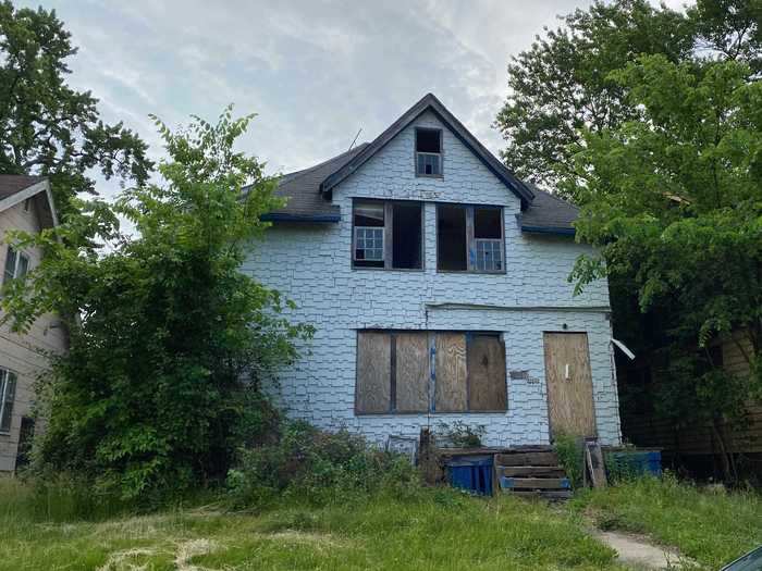 In the last decade, the Detroit Land Bank Authority started auctioning off these abandoned homes for as little as $1,000.