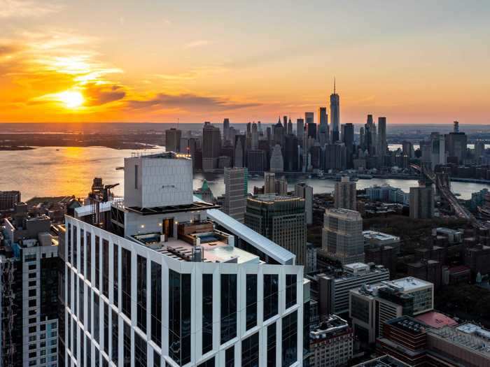 The property has 483 condos that range from studios to three-bedroom residences, with prices starting at $900,000, according to a representative for Brooklyn Point. While Brooklyn Point not a rental building, the representative said you may be able to rent from a condo owner.