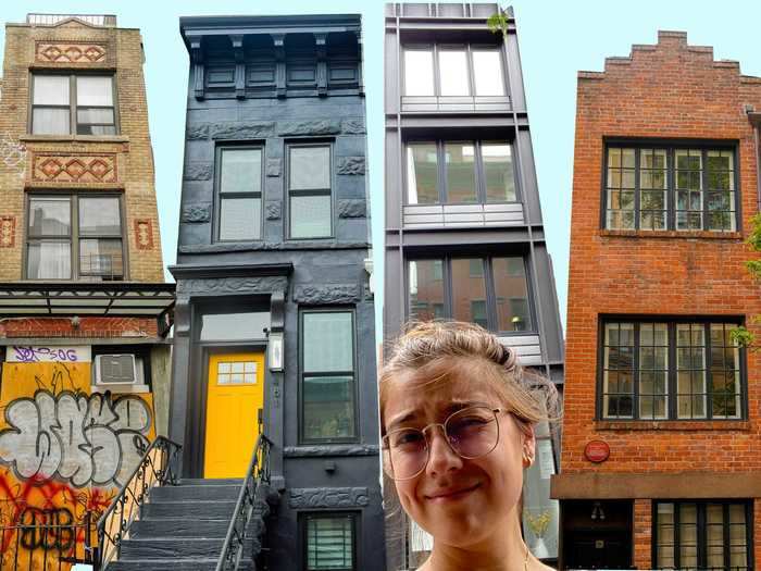 There are skinny homes of all styles and backgrounds standing on streets all over the city, and they each have their own story.