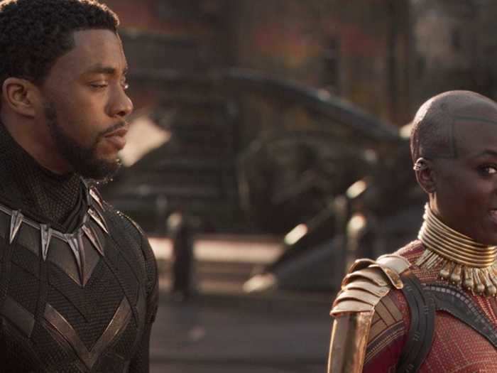 "Black Panther" is pushing forward without Chadwick Boseman