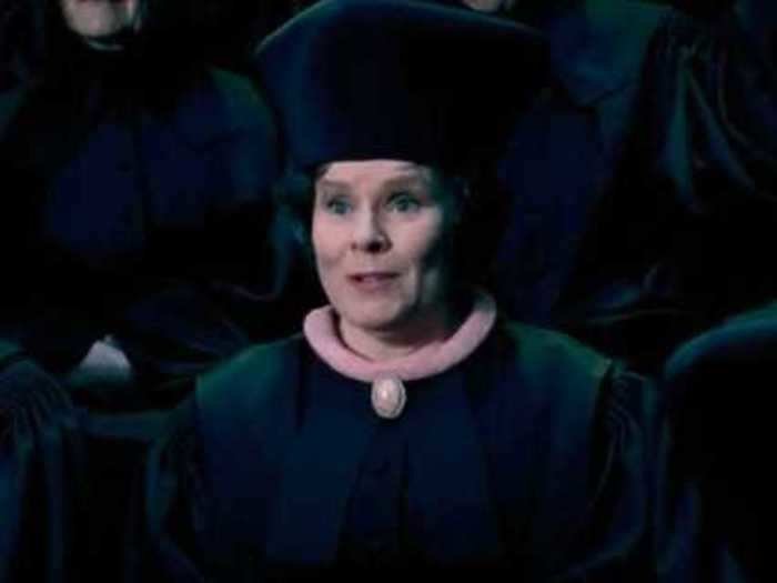 Dolores Umbridge first speaks as a member of the Wizengamot.