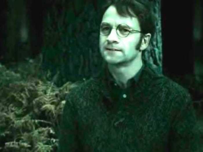 James can last be heard comforting Harry in the Forbidden Forest.