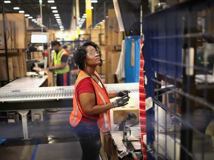 More than 1.3 million people are employed by Amazon