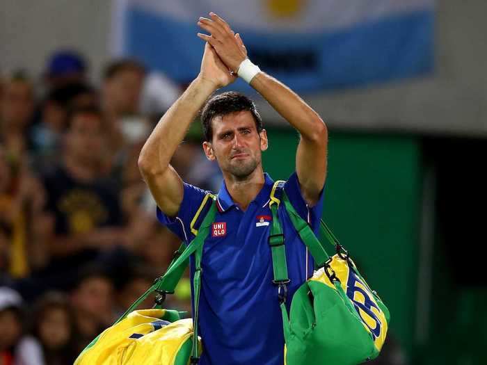 Losing is never easy for Novak Djokovic.