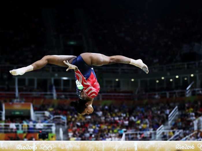 ... which makes Gabby Douglass all the more impressive.