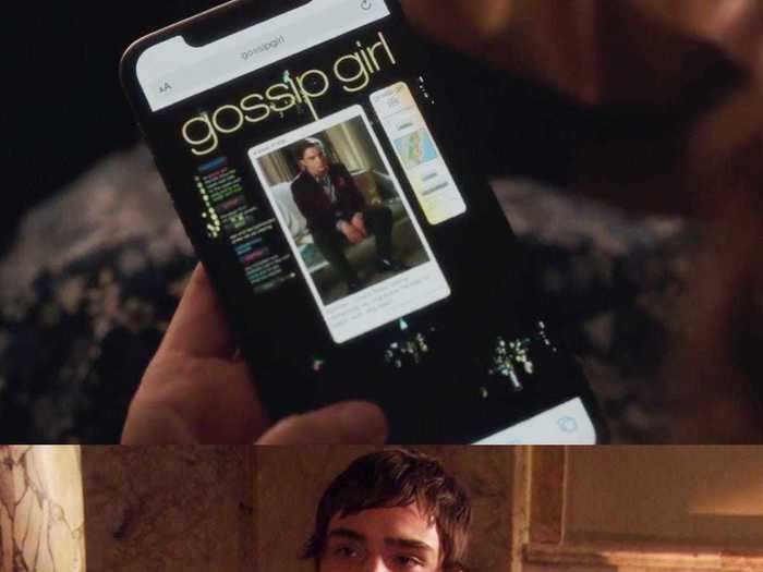 The series premiere references Chuck being heartbroken during season one of the original show.