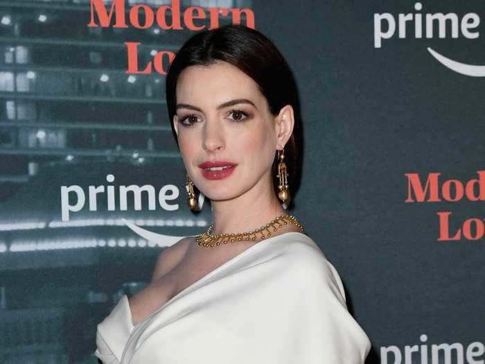 "The Princess Diaries" and "The Devil Wears Prada" actress Anne Hathaway.