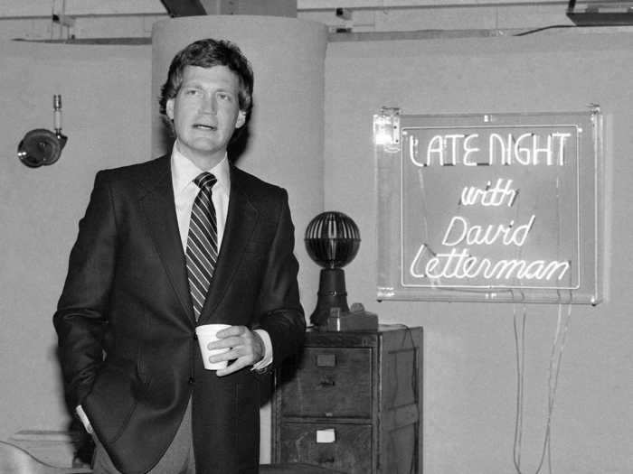 The first episode of "Late Night" with David Letterman.