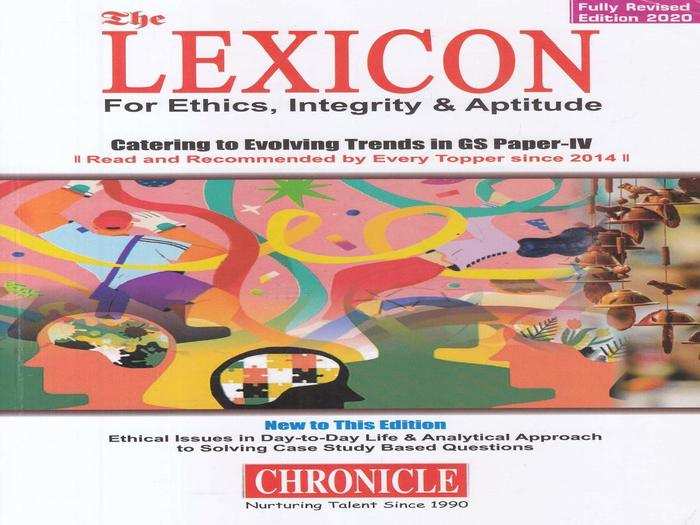 The Lexicon For Ethics, Integrity and Aptitude