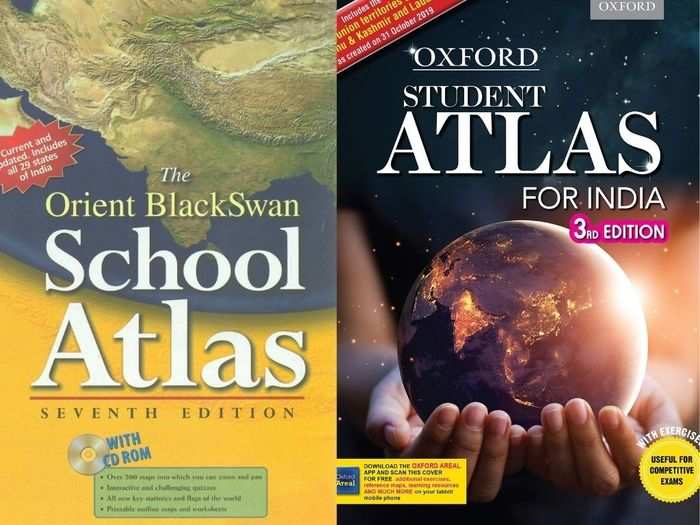 Orient BlackSwan for School Atlas and Oxford: Student Atlas for India