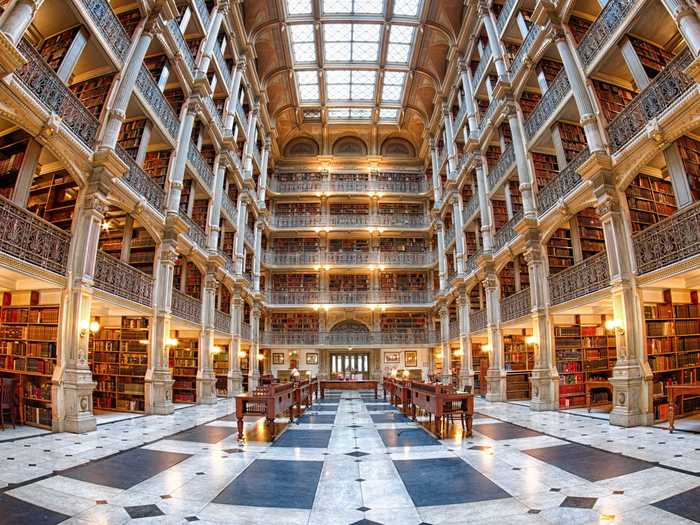 Maryland: George Peabody Library