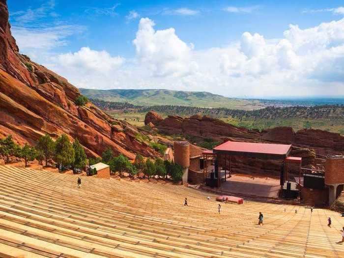 Colorado: Red Rocks Park and Amphitheatre