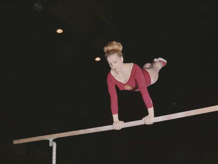 Věra Čáslavská is a gymnast from Czechoslovakia with 11 Olympic medals.