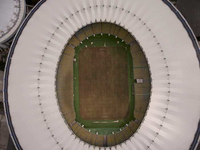 Maracanã Stadium was renovated for the Olympics, but has been largely been abandoned.