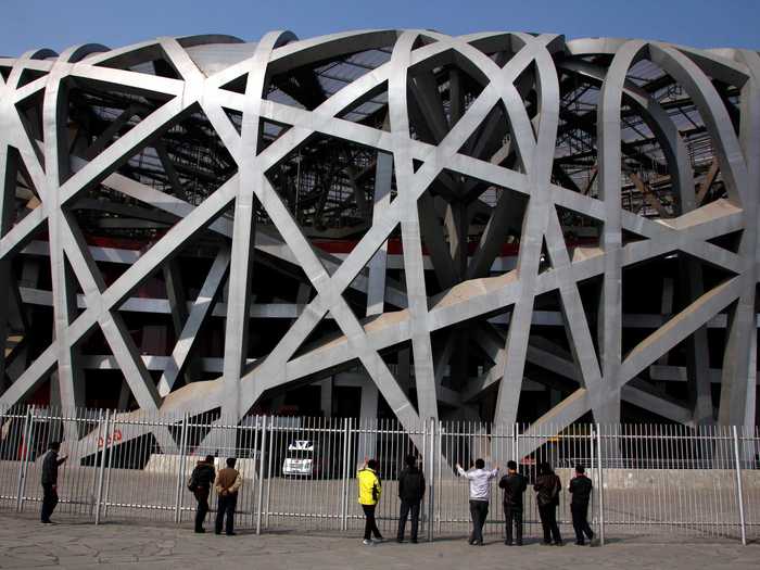 Beijing will reuse the National Stadium for the 2022 Winter Olympics, which they