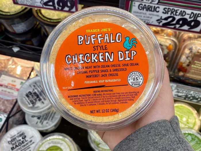 This buffalo-chicken dip is awesome.