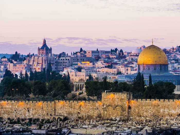 The Old City of Jerusalem.