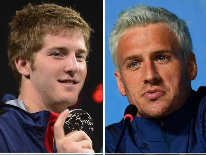 US swimmers Ryan Lochte, Jimmy Feigen, Gunnar Bentz, and Jack Conger were embroiled in scandal after vandalizing a gas station in Rio and claiming to have been mugged at gunpoint.