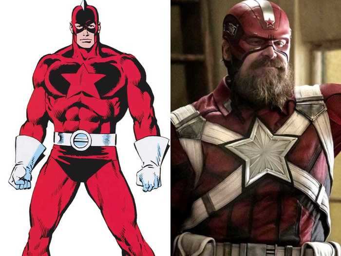 Red Guardian, the Soviet version of Captain America, also debuted in "Black Widow"