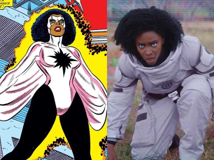 A young Monica Rambeau played by Akira Akbar was first seen in "Captain Marvel." An older version played by Teyonah Parris was introduced in "WandaVision," setting her on her path to becoming Photon (or Pulsar, or Spectrum).