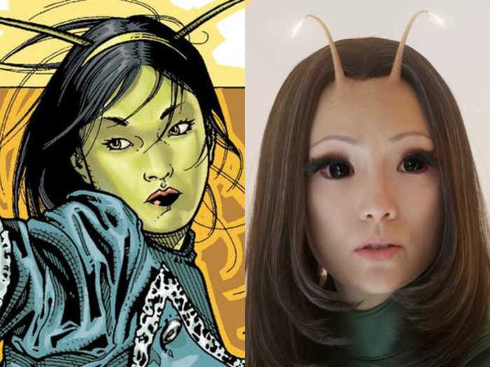 Mantis joins the Guardians in "Vol. 2," and is played by Pom Klementieff.