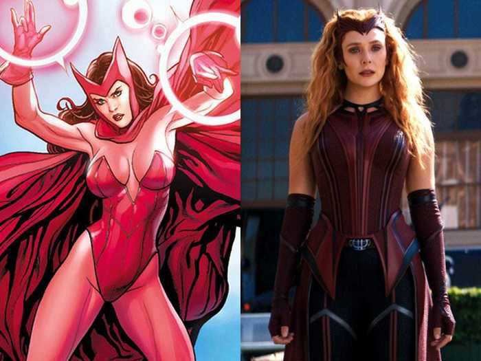 Wanda Maximoff, played by Elizabeth Olsen, finally got called the Scarlet Witch for the first time and received a new (semi-)comics accurate costume in "WandaVision." She was nominated for an Emmy for her performance in the show.