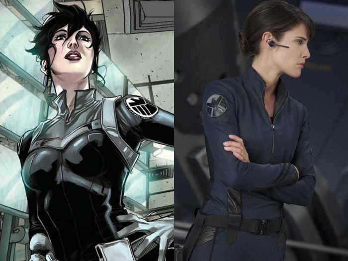 Maria Hill is one of Nick Fury