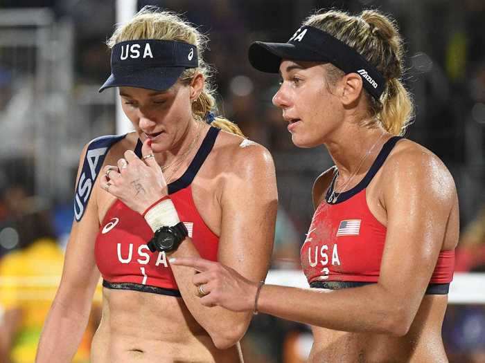 Kerri Walsh-Jennings and April Ross took home the bronze medal in beach volleyball in Rio.