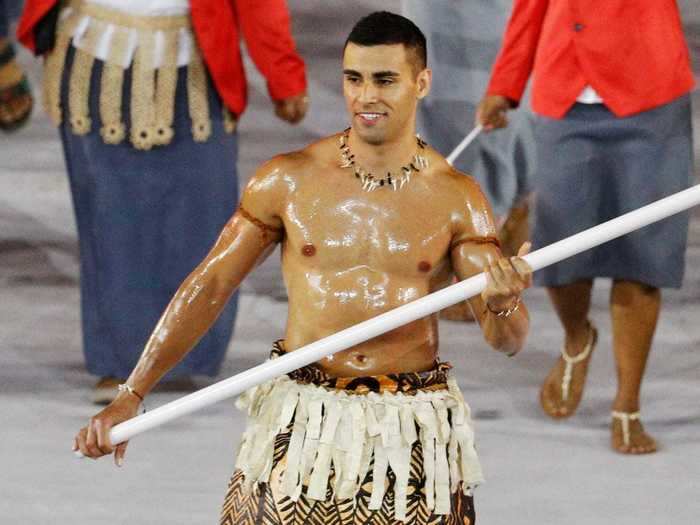 Not everyone who was a star at Rio was a medal-winner. Pita Taufatofua of Tonga made waves with his shirtless, oily body at the opening ceremony.