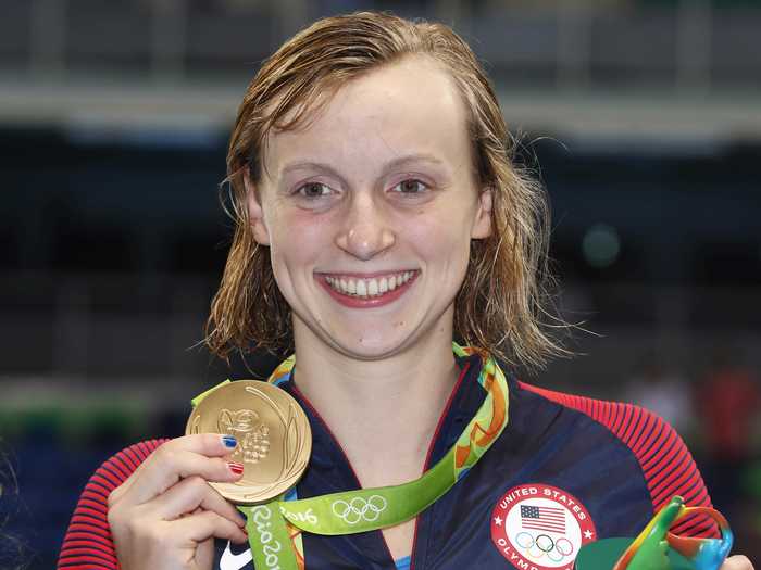 Katie Ledecky had her breakout, finishing with five medals, four of which were gold.