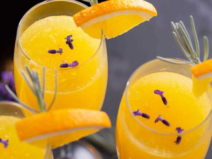 A mimosa is a popular choice for brunch.