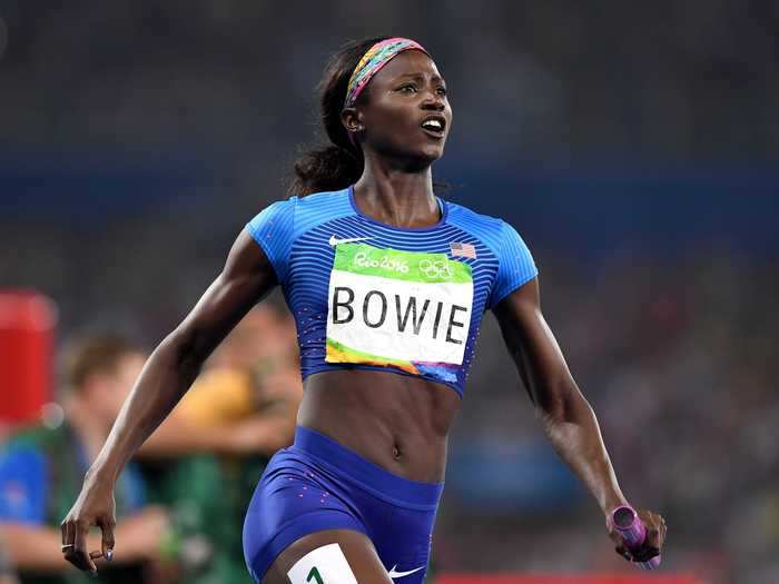 MISSISSIPPI: Tori Bowie is a three-time Olympic medalist.