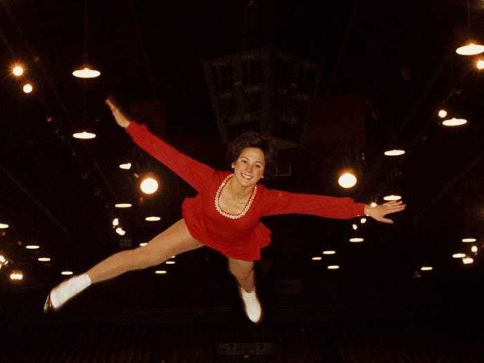 ILLINOIS: Dorothy Hamill won the gold medal in ladies