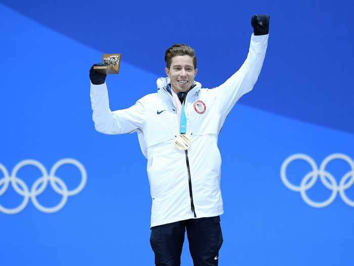 CALIFORNIA: Shaun White holds the most Olympic gold medals of any snowboarder with three.