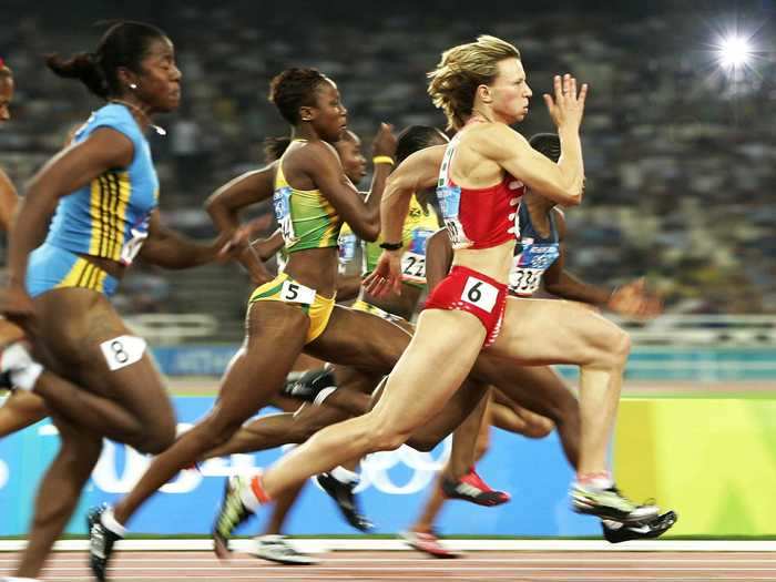 Photographer Shaun Best captured Belarus runner Yuliya Nesterenko