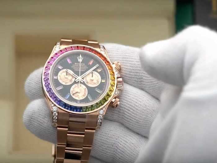 Post Malone wore a $100,000 watch.