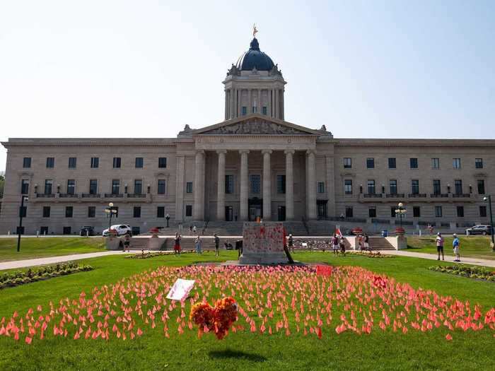 The graves are remnants of a dark period of history for Canada.