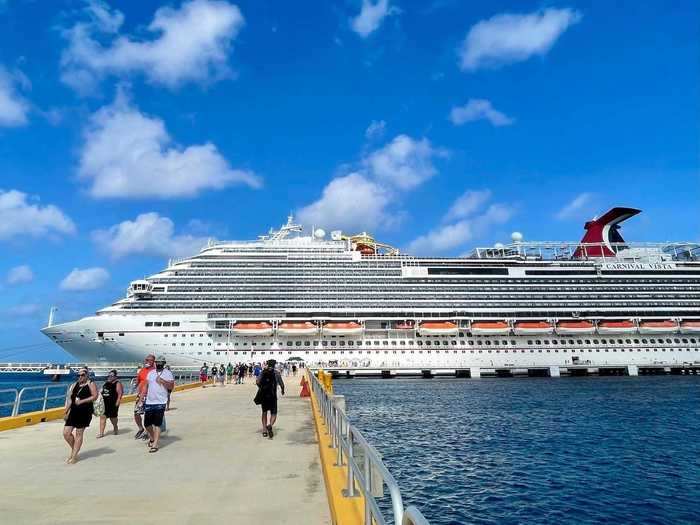 In June, I booked a seven-night stay on Carnival Vista, which was Carnival Cruise Line