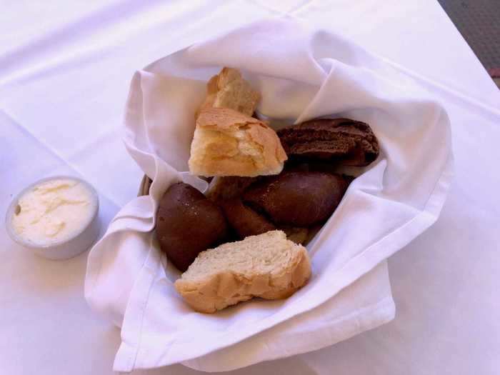 First up was the bread basket, which came with a generous portion of butter.