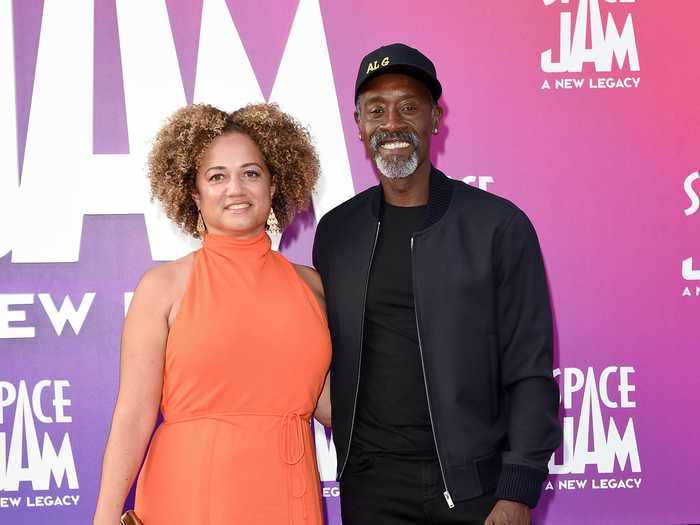 Bridgid Coulter and Don Cheadle