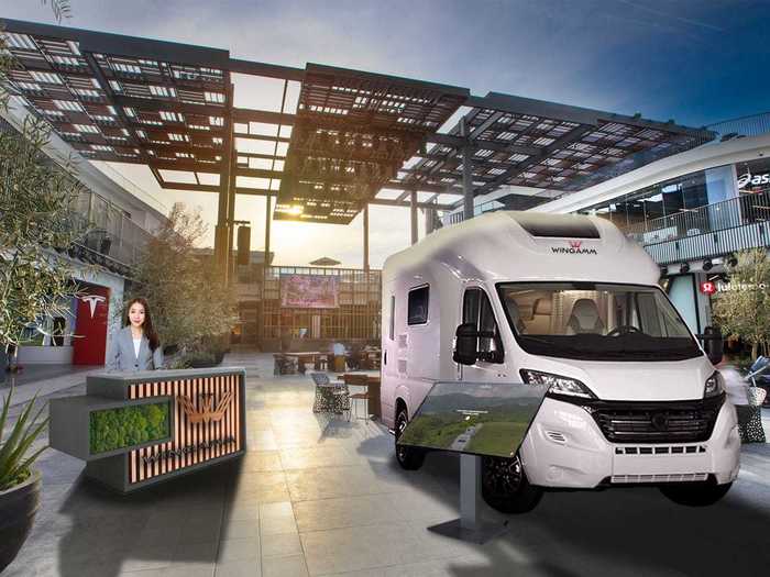 To market the vehicle upon its US debut, Wingamm and TM Motorhome Sales will display the Oasi 540 at malls across the US, which could help attract customers that are new to the RV world.