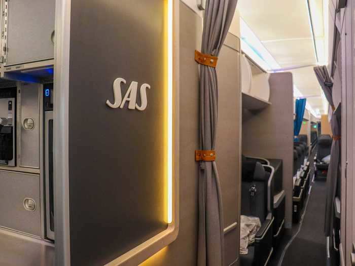 Take a look onboard SAS Scandinavian Airlines