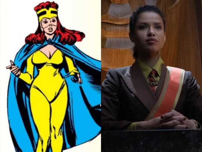 Ravonna Renslayer, played by Gugu Mbatha-Raw, was a judge desperate for control inside the Time Variance Authority (TVA) in "Loki."