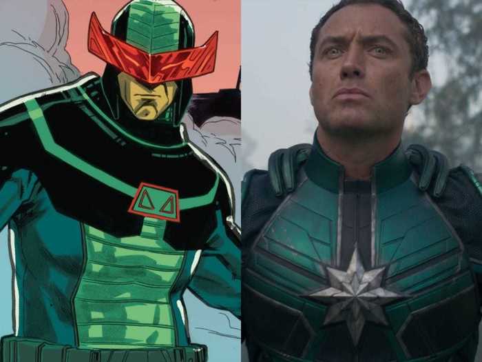 The true villain of "Captain Marvel" is revealed to be Yon-Rogg, played by Jude Law.