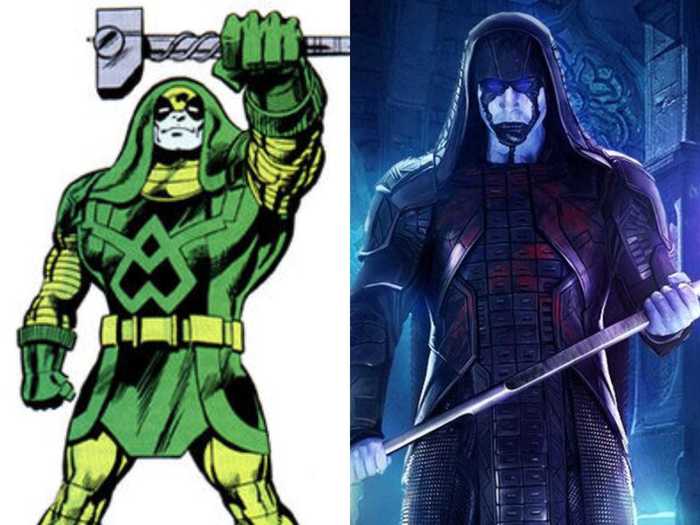 Lee Pace played Ronan the Accuser, a radicalized Kree soldier, for the first time in "Guardians of the Galaxy."