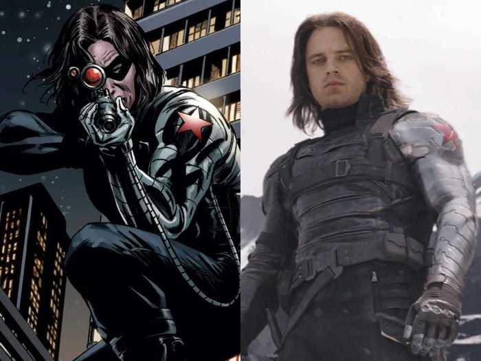 Instead of dying at the end of the first "Captain America," Bucky Barnes was turned into the Winter Soldier - an assassin for Hydra - for 90 years, before getting control of his mind back. He