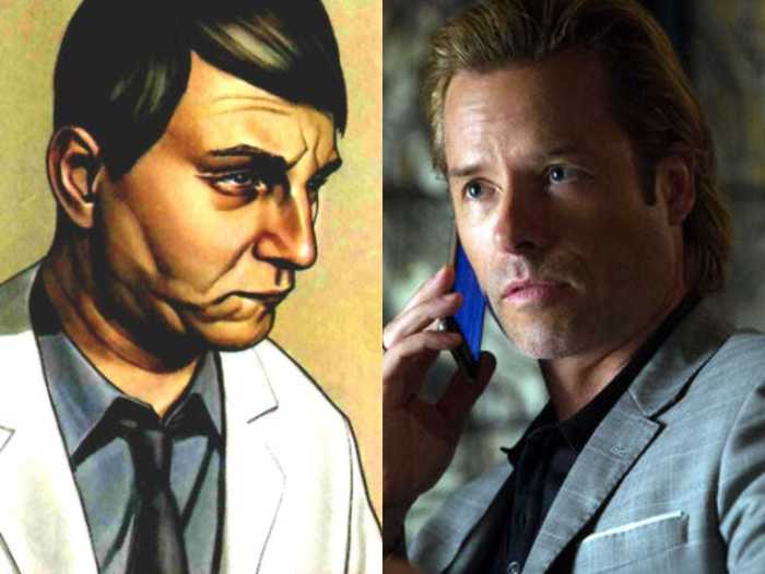 Guy Pearce played Aldrich Killian, creator of Extremis and criminal mastermind, in "Iron Man 3."