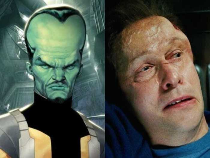 The Leader (real name Dr. Samuel Sterns) was briefly hinted at in "The Incredible Hulk," as played by Tim Blake Nelson.